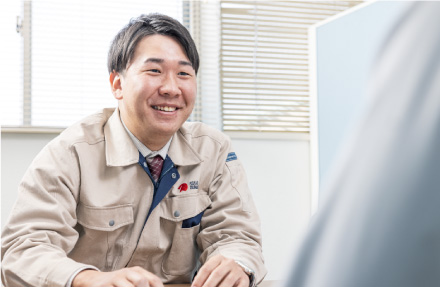 幅広いモノづくりを支えています