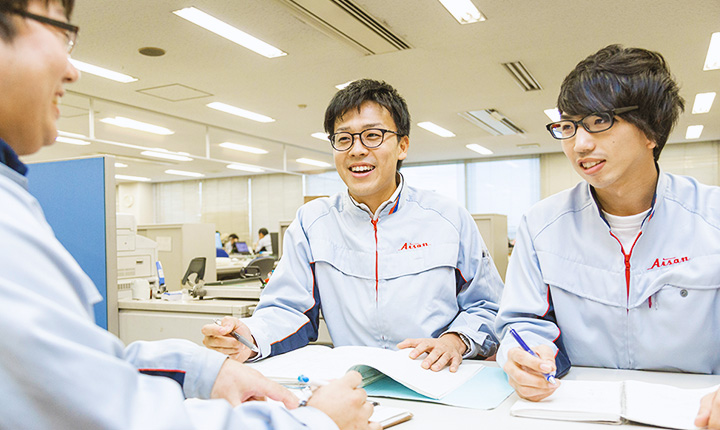 チームワークを大切に！