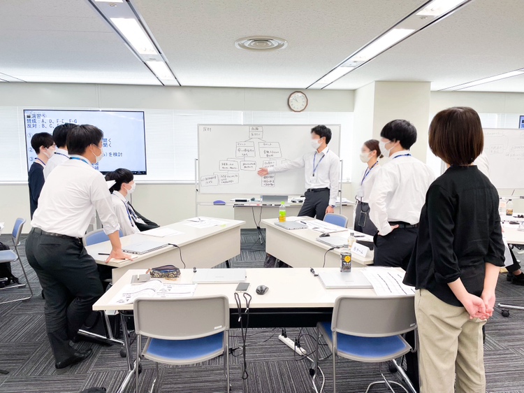 新入社員研修の様子