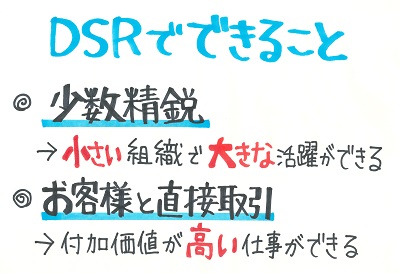 ＤＳＲの最大の特徴です