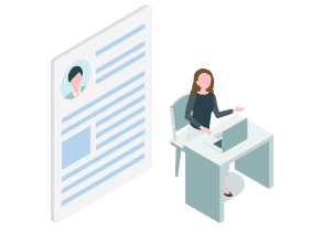 就活講座とガイダンスをイメージしたアイコン